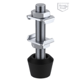 AMF 68301NI - Clamping screw for horizontal acting toggle clamp PLUS