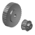 Timing belt pulleys with pilot bore 31-BAT 10 - Metric pulleys ''AT''