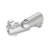 GN286 - Swivel Clamp Connector Joints, Aluminum, with screw, stainless steel, Type S, Stepless adjustment