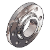 GB/T 9113.1-2000 PN40 FF - Integral steel pipe flanges with flat face or raised face