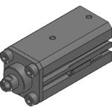 RCC2-Double acting/single rod