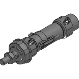 CMK2-Z-Double acting, integrated speed controller