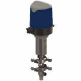 DCX3 DCX4 shut-off and divert valve - Automated DCX4P L/L body with Sorio control top