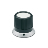 IZN.380+K - ELESA-Knurled grip knobs with indicator flange