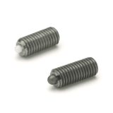 GN 616-NI - Threaded bolt spring plungers
