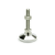 GN 343.6 OS - Stainless Steel-Levelling feet,Threaded stud, Type OS, without plastic cap