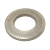 Reference 62515 - Serrated conical spring washer CS medium type NFE 25511 - Stainless steel A2