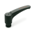 GN 604.2 - Safety hand levers, Plastic, bushing steel