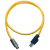 RJ45 - M12 x-code Cable Assy 1,0m PVC
