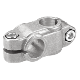 K0472 - Tube clamps cross, aluminium