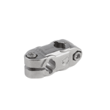 K0472 - Tube clamps cross stainless steel