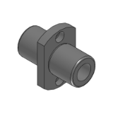 E-LBHC__DMUU - Economy Linear Bushing - Intermediate Two Side Flange - Medium Type