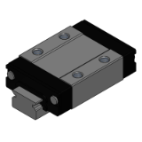 ES-SSEBV, ES-SSEBV-MX, ES-SSE2BV, ES-SSE2BV-MX - ES Miniature Linear Guides - Standard Blocks Light Preload (RoHS Compliant) Precision Grade - Fixed Type