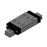 ES-SSELBNV,ES-SSELBNV-MX,ES-SSEL2BNV,ES-SSEL2BNV-MX - ES Miniature Linear Guides - Long Blocks with Dowel Holes (Light Preload) (RoHS Compliant)Light Preload Precision Grade - Selectable Type