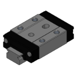 SSEBNV, SSEBNV-MX, SSE2BNV, SSE2BNV-MX - Miniature Linear Guides - With Dowel Holes, Standard Blocks - Light Preload - Precision Grade - Selectable