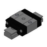 SSEBSNL, SSEBSNL-MX, SSE2BSNL, SSE2BSNL-MX, RSEBSNL, RSE2BSNL - Miniature Slide Guides With Dowel Holes Short/Preload Advanced Class L Configurable Type