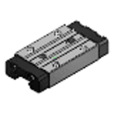 SSZLNB - Miniature Slide Guides - Long Block with Dowel Holes, Preload/Interchangable Small Clearance Type