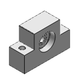 BUA, BUAM - Support Units, Square - Support Side Mounting Hole Narrow Pitch