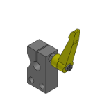 C-MTSWB - Economy Trapezoidal Lead Screw Anti Rotation Fastener - Square - Transverse Fastening Type