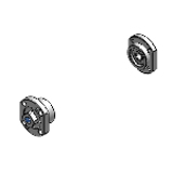 MRWZ-SET, MRWZ-S-SET, MRWZ-CP-SET, MRWZ-LP-SET, MRWZM-SET, MRWZM-S-SET, MRWZM-CP-SET, MRWZM-LP-SET - Lead Screw Support Units - Round, Fixed Side Radial Bearing Type