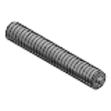 MTSRV, MTSBRV, RMTSRV - Lead Screw Both Ends Stepped Right-Hand Screw with Keyway