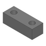 SL-FLHS, SH-FLHS, SHD-FLHS, SL-FLHA, SH-FLHA - (Precision Cleaning) Spacer Blocks - Through Holes - O.D. and Hole Position Configurable Type