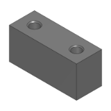 SL-FLTS, SH-FLTS, SHD-FLTS, SL-FLTA, SH-FLTA - (Precision Cleaning) Spacer Blocks - Tapped Holes - O.D. and Hole Position Configurable Type