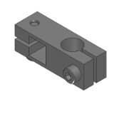 SL-SLQD, SH-SLQD, SHD-SLQD,SL-HLQD,SH-HLQD - (Precision Cleaning) Strut Clamps - Square & Round Hole, Perpendicular Configuration