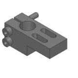 SL-SLQS, SH-SLQS, SHD-SLQS, SL-ALQA, SH-ALQA, SL-HLQA, SH-HLQA - (Precision Cleaning) Single Hole Strut Clamps - Slotted Holes, L-Shaped