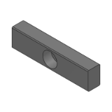 C-KEDY, C-KESY, C-KEGY - Economy Parallel Keys - Centered Counterbore and Tapped Hole Type