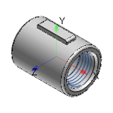 SGPPS, SUTPS, SUTPSS - Steel Pipe Fittings - Thread Straight Joint - Socket