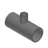 SL-SNWTD, SH-SNWTD, SHD-SNWTD - (Precision Cleaning) Sanitary Pipe Fittings - Welded Both Ends, Reducing Tee