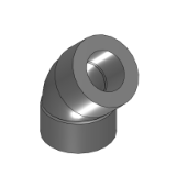 SULHEH - High-Pressure Threaded Fittings Same Diameter 45angle Elbow SUS316L