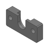 HLRAF - Holders - Side Mount Flange Type - T Configurable Dimensions