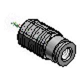 MSPCM - Air Cylinders - Panel Mount Single - Acting Type