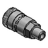 MCHSM - Couplings for Air - Sockets - Threaded Screw - High Flow Rate