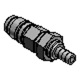 MCSHB, MCSHBS - Couplings for Air - Socket - Panel Mounting