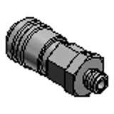 MCSMSS - Air Couplers - High Chemical Resistant Couplings - Sockets - Male Thread Type