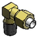 TCRL - Couplings with Tube Insert - 90 Deg. Elbow