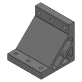 HBLUT6 - Brackets HFS6 Ultra Thick Brackets 3 Slots6 Holes