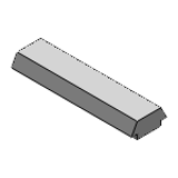 HNTALF8 - Long Nut HFS8 Series -Aluminum Extrusions 40, 80 Square-