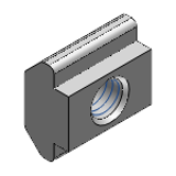 HNTT8, HNTTV8, HNTTZ8, HNTTSN8, HNTTSS8 - Pre-Assembly Insertion Nuts for Aluminum Extrusions - Standard -HFS8 Series (Aluminum Extrusions 40, 80 Square)-