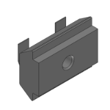 PACK-HNTAP8,PACK-SHNTAP8 - Post-Assembly Insertion Nuts with Leaf Spring for 8 Series Aluminum Extrusions  (100pcs. per package)