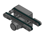 CVGTAE - Timing Belt Conveyers - 2-Track, Head Drive, 2-Slot Frame, Dia. 30 - CE Compliant For Europe