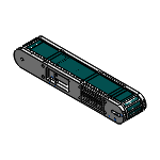 CVSMA - Flat Belt Conveyors Buil-in Motor Type - 3-Groove Frame Type (Pulley Dia. 70mm)