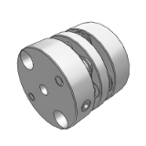 SDWA-22 - Double Disk Type Coupling / Set Screw Type